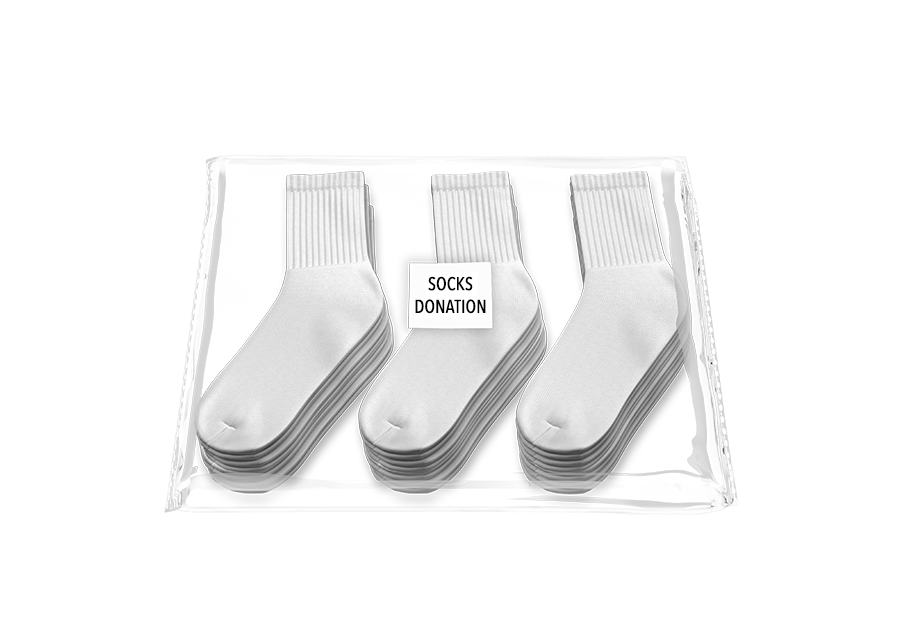 Socks Donation to Homeless